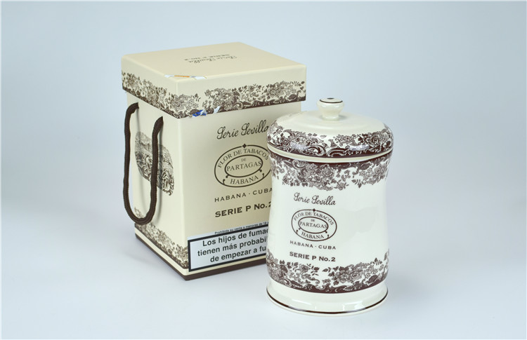 21支瓷罐Partagas Serie P No.2 serie sevilla