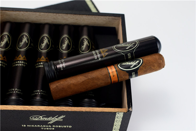 12支铝管 DAVIDOFF NICARAGUA ROBUSTO TUBOS 尼加拉瓜罗布图