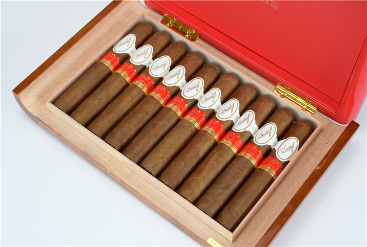 10支DAVIDOFF YEAR OF THE OX牛年限量2021年